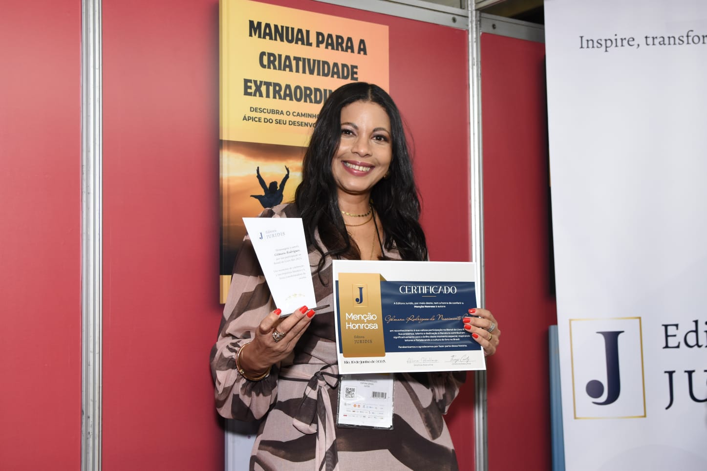 MMENÇÃO HONROSA À AUTORA - Dra. Gilmara Nascimento - Advogada